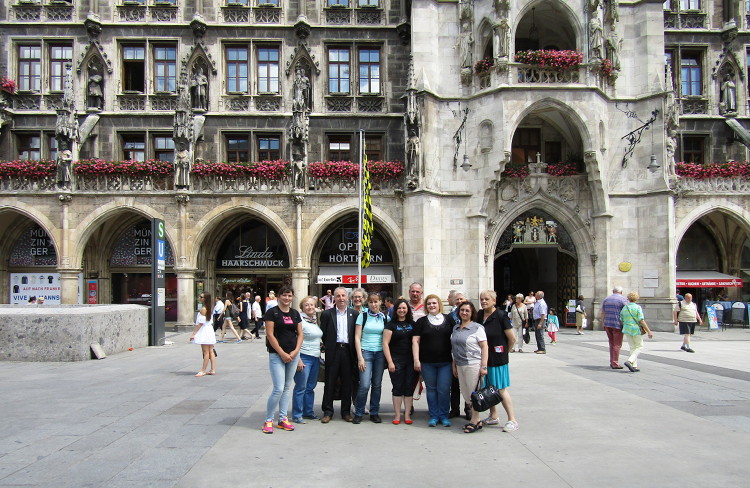 Gruppe in M&uuml;nchen